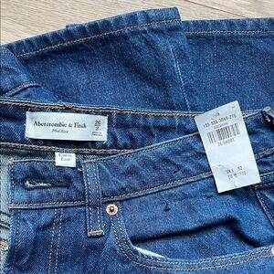Abercrombie & Fitch Dark Blue Denim Jeans